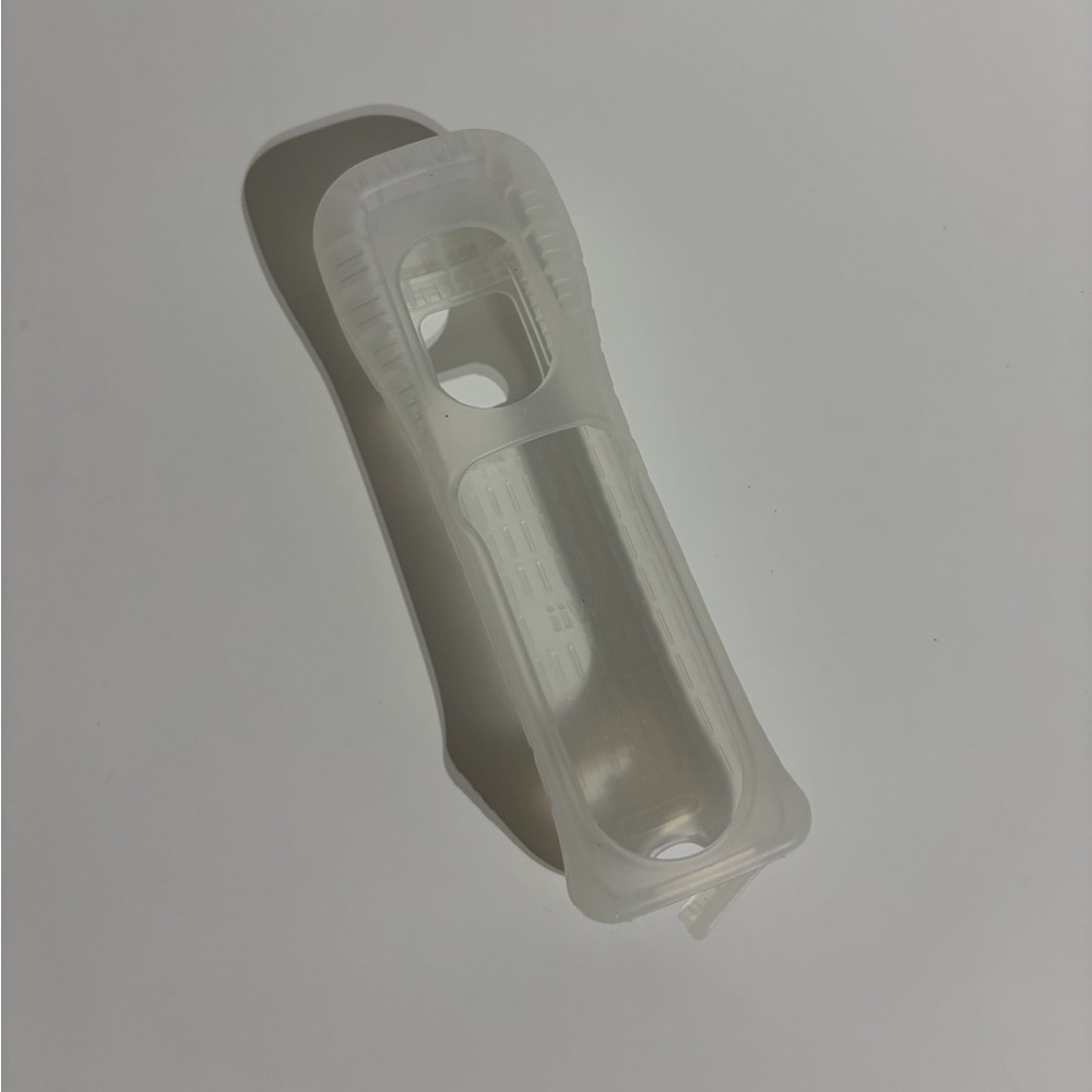 OEM Nintendo Wii Controller Wiimote Remote Sleeve Silicone Rubber Cover Clear